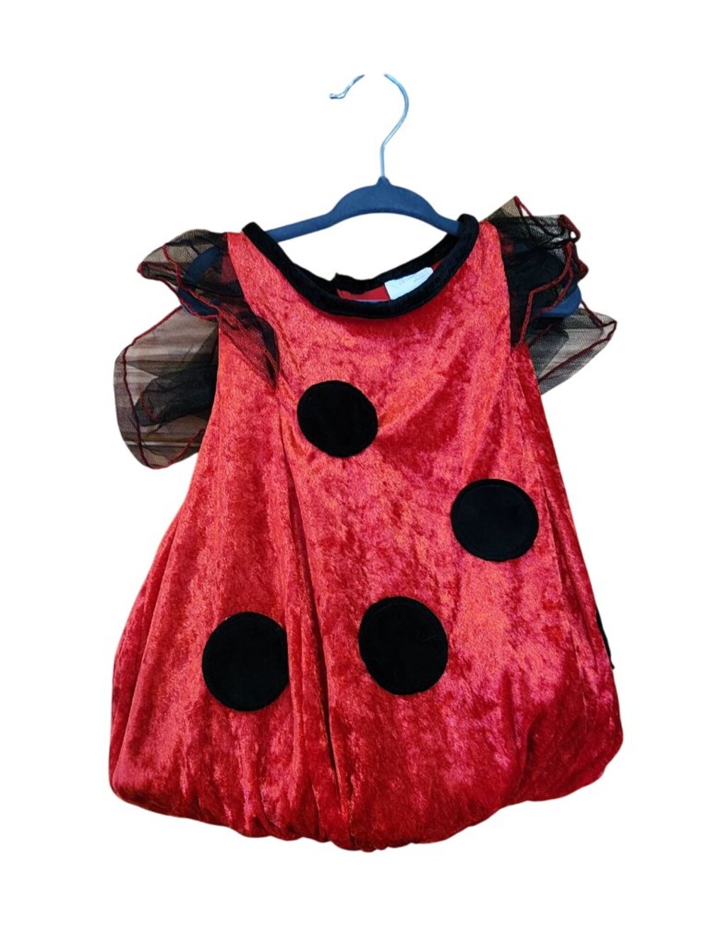 Lady Bug Costume Infant Size 1 to 2 Puffy bottom